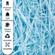 Shredded Tissue Paper - Turquoise